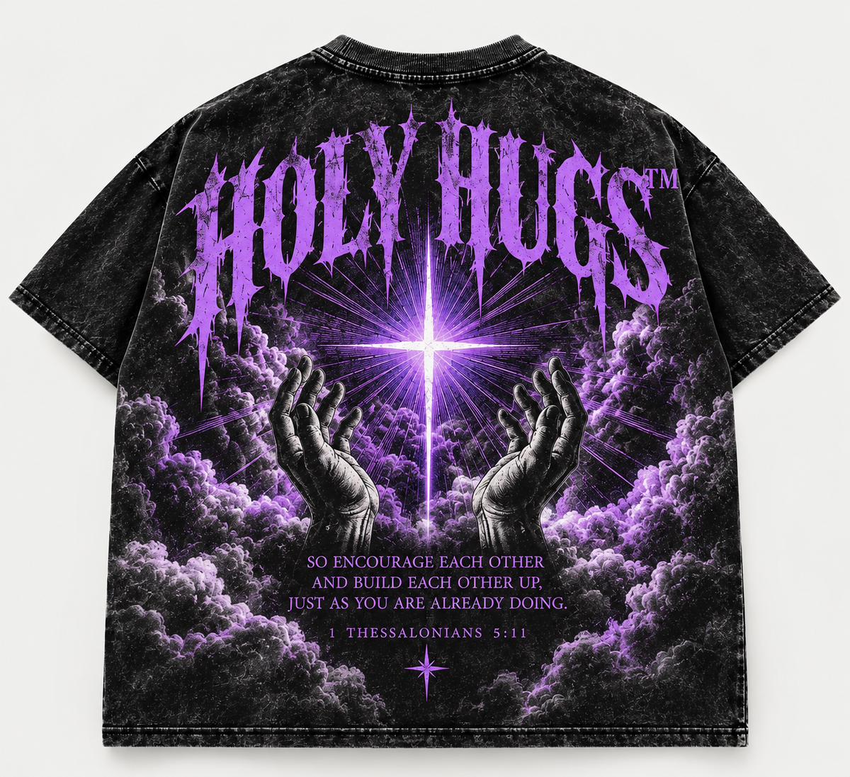 Holy Hugs® Washed Oversized Tee